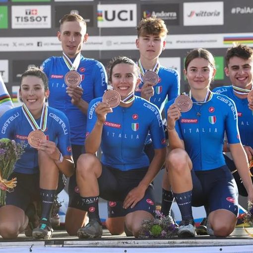 Martina Berta terza con la Team relay ai Mondiali di Andorra