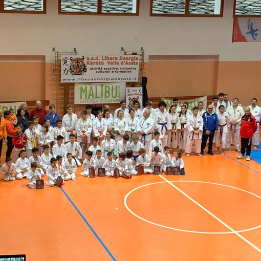 Arti Marziali: Grande festa per la &quot;Babbo Natale Cup&quot; organizzata dalla a.s.d. Libera Energia Karate