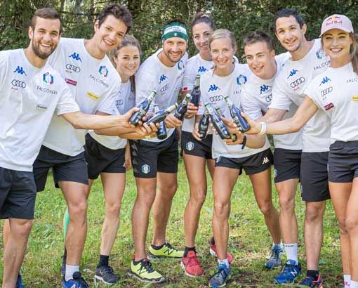 Biathlon: Didier Bionaz e Samuela Comola, Nicole Gontier, Federica Sanfilippo, Nicolò Betemps al raduno estivo
