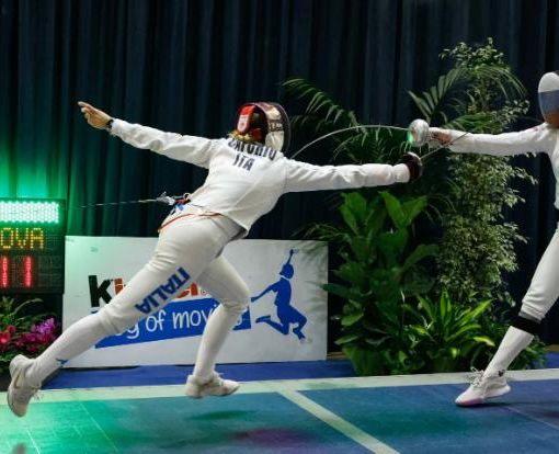 Scherma: Gaia Caforio terza nella prova di spada femminile under 20 a Udine