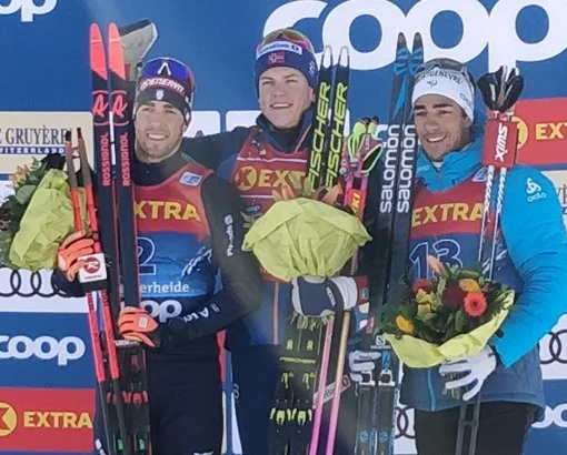 Tour de Ski: Pellegrino super secondo posto nella sprint dietro ad un imbattibile Klaebo