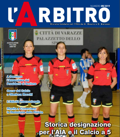 A destra Sara Lucia; al centro l'amica della sezione Aribitri di Aosta, ma iscritta a Biella l'internazionale Chiara Perona; a sx Alessandra Carradori di Roma per lei l'esordio in Serie A di Futsal