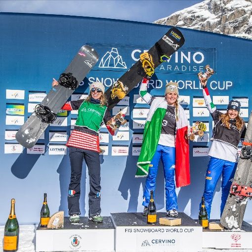 Snowboardcross: Trionfo azzurro nella Coppa del Mondo, quarta la valdostana Raffaella Brutto