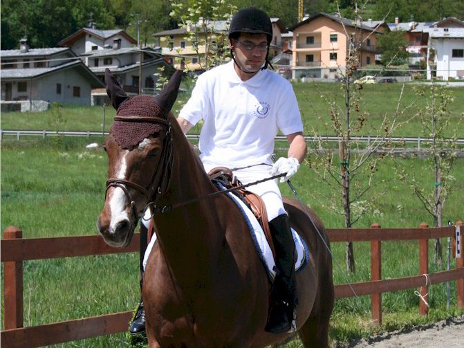 In gara era presente anche Fabio Amato in sella a Ringo VII