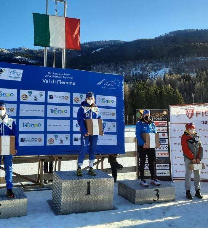 Biathlon: Martina Trabucchi vince la Sprint di Tesero