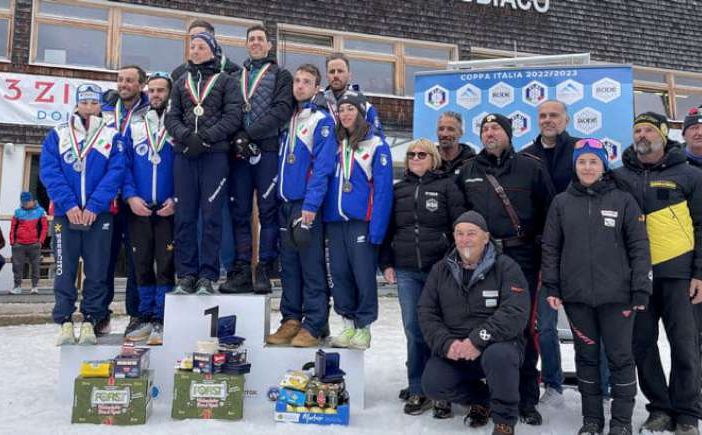 CIA Sci nordico: Pellegrino oro, De Fabiani argento nella Staffetta tl di Dobbiaco