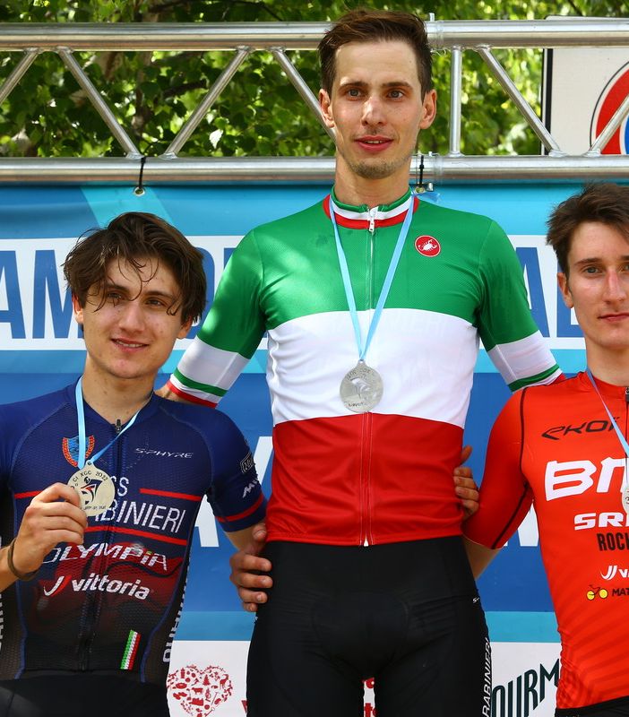 Luca Braidot al centro