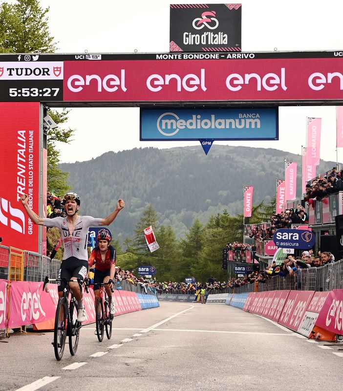 GIRO D'ITALIA: JOAO ALMEIDA VINCE LA SEDICESIMA TAPPA DEL GIRO D’ITALIA  GERAINT THOMAS E' LA NUOVA MAGLIA ROSA