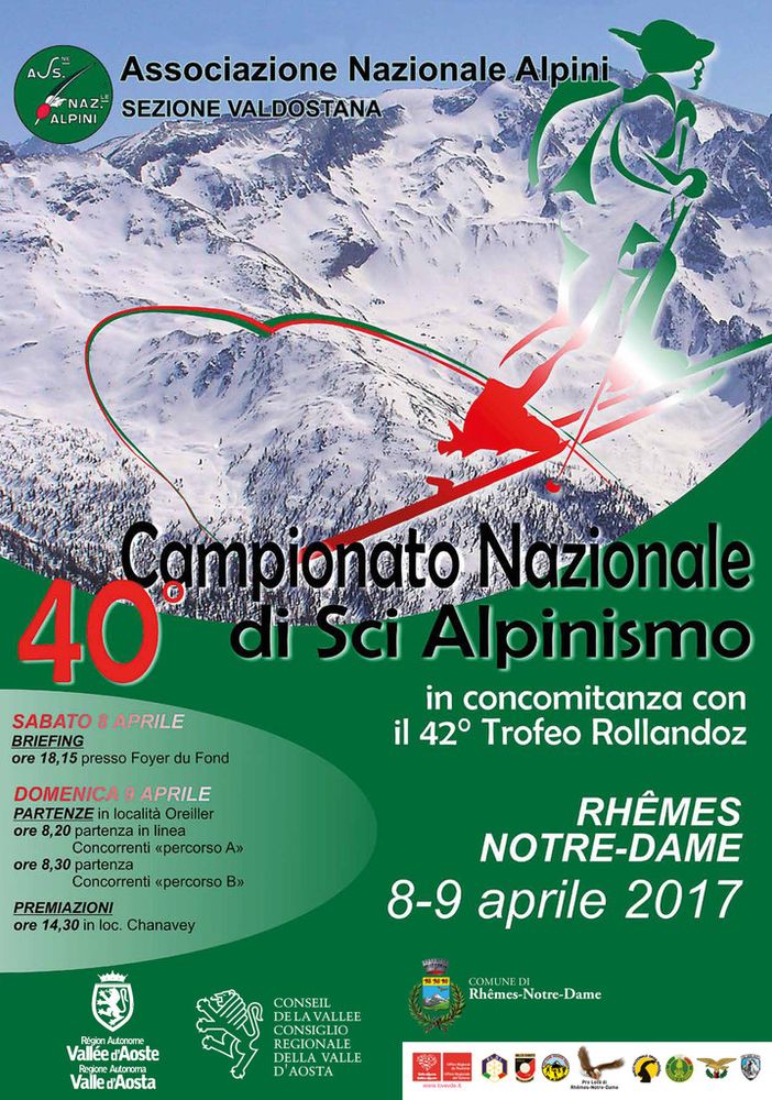 Sci alpinismo: Rhêmes Notre-Dame si prepara per i campionati nazionali Ana