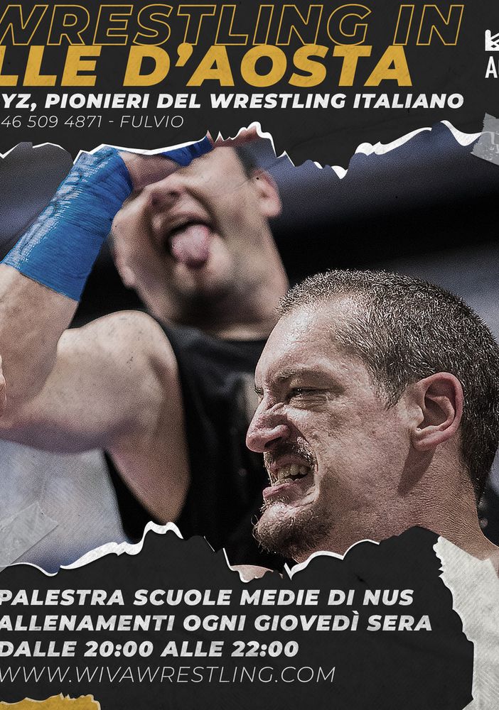 Il wrestling torna in Valle d’Aosta, è nata una nuova Accademia