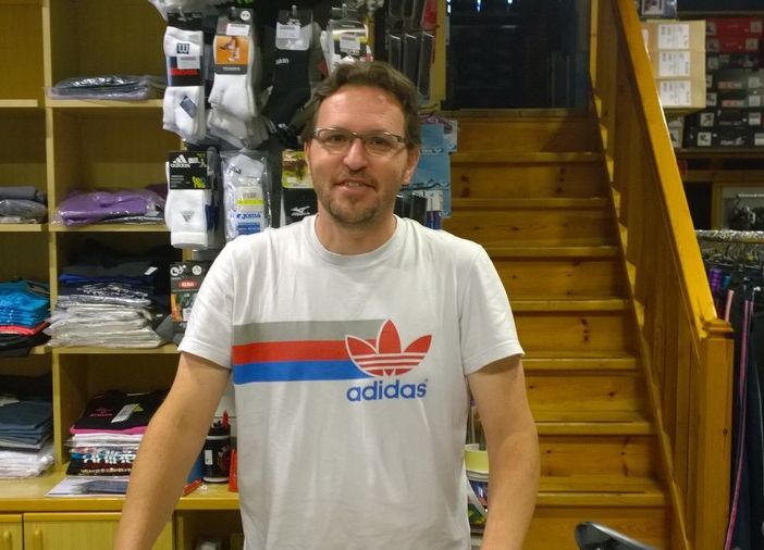 Andrea Valenti, organizzatore del Claude Sport