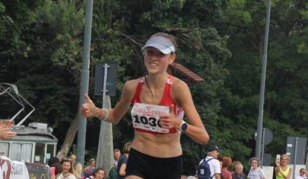 Axelle Vicari vincitrice Biella Oropa foto organizzazione