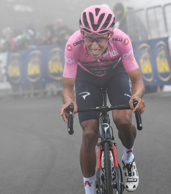GIRO D'ITALIA: La prima di Fortunato, Bernal sempre più padrone
