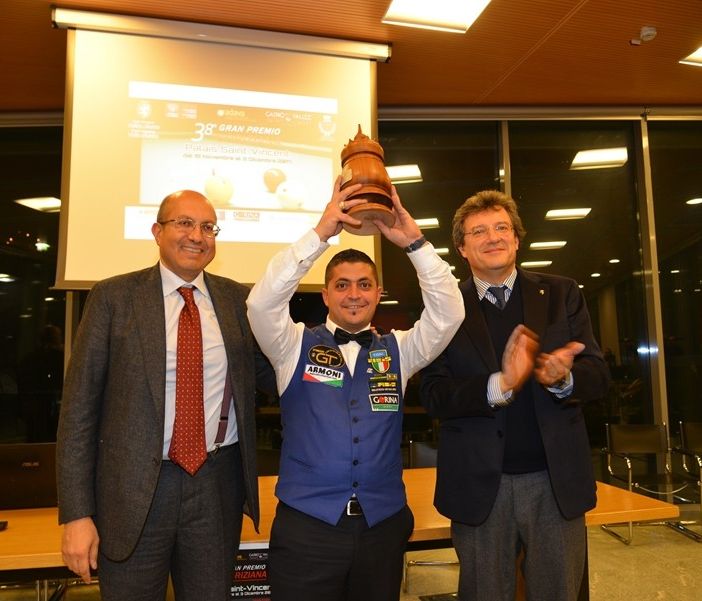 Andrea Quarta, detentore del Grand Prix 2018