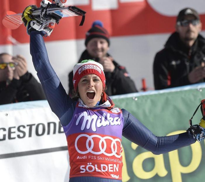 Ancora una medaglia d'oro per Federica Brignone