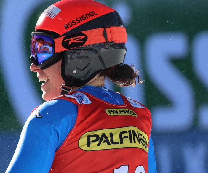 Sci: Brignone vice e sprizza gioia da tutti i pori