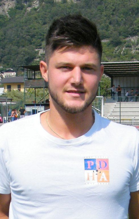Manuel Talentino autore del decisivo assist per la vittoria del Pdha