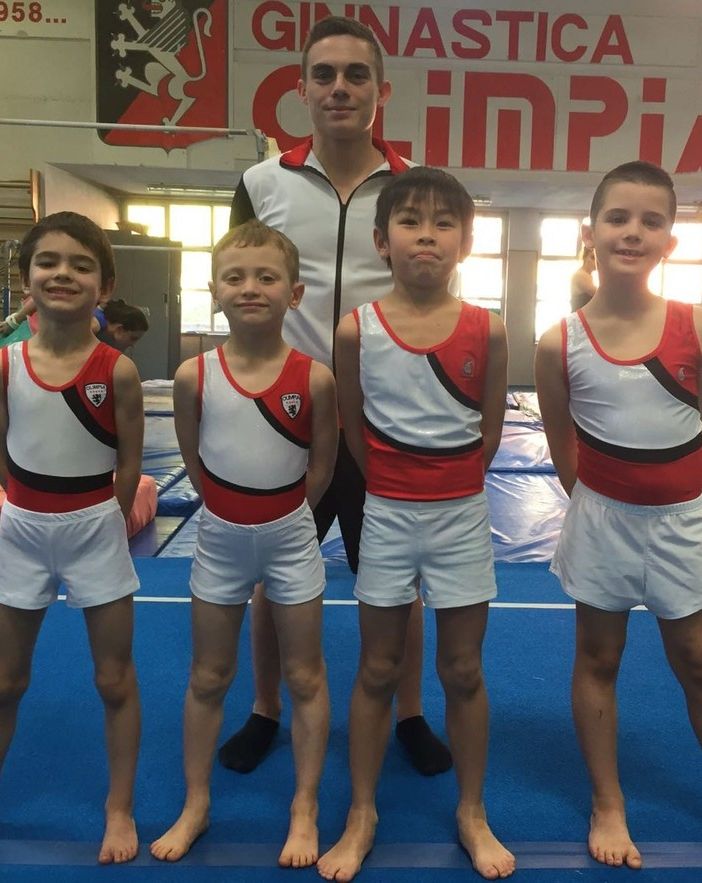 Gabriel Fuccio, Erik Mombelli, Kien Fogliadini e Devis Massari