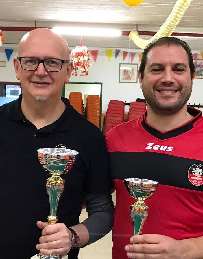 Da sn. Arturo Azzaro (2° classificato) e Filippo Filippella (3° classificato)