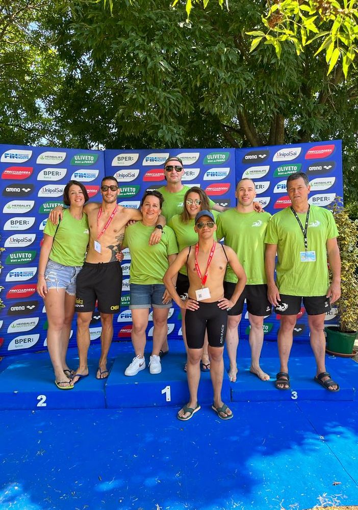 Grande partecipazione di atleti alla 39esima edizione dei Campionati Italiani di Nuoto Master di Riccione