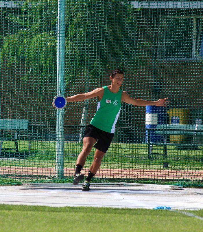 Atletica: Il nuovo primato regionale nel disco junior è di Alessandro Casadei
