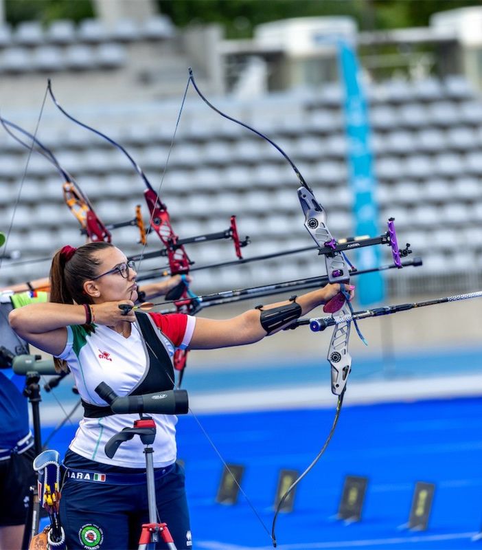 Chiara Rebagliati al tiro