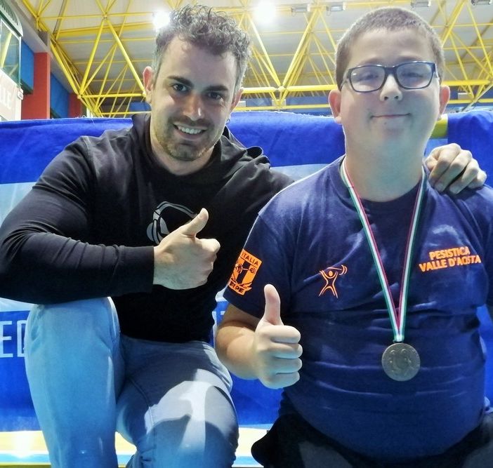 Julien Comé (dx) e Corrado Midolo