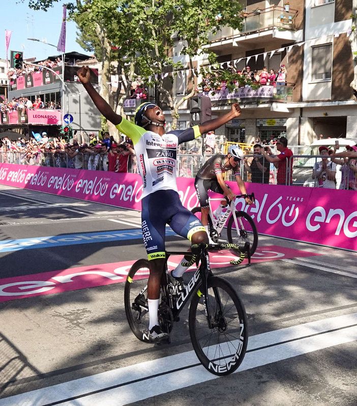 GIRO D'ITALIA: GIRMAY NELLA STORIA