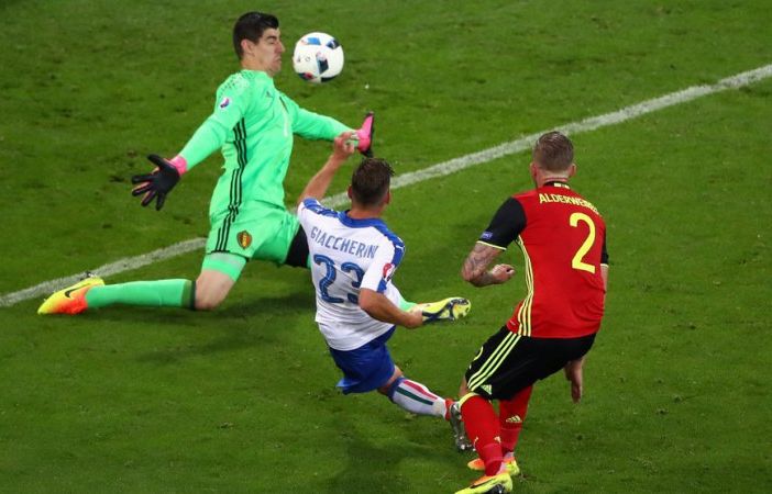 Il primo goal azzurro