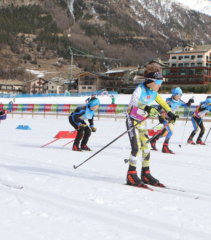 Sci di fondo: A Pragelato 12 podi valdostani nella finale  di fondo del Gran Premio Giovanissimi