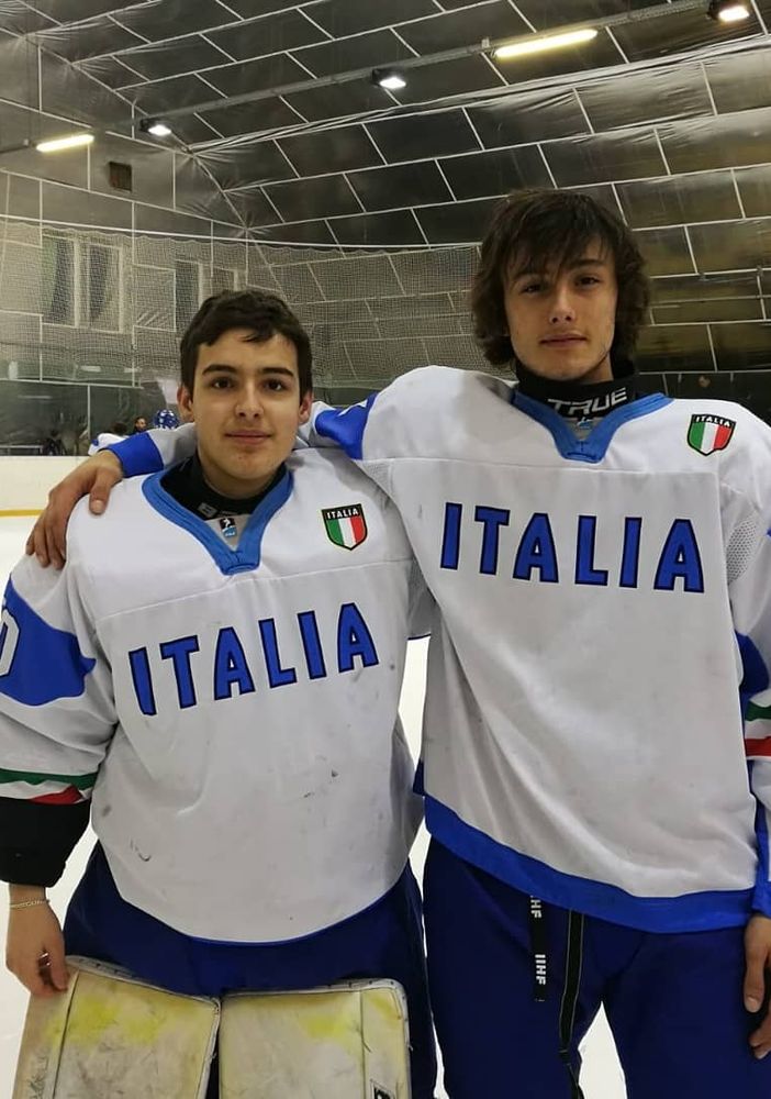 Hockey ghiaccio: Bravi i Gladiators in nazionale azzurra