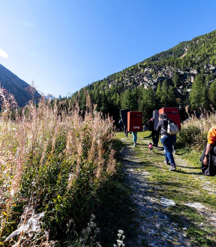 Granpablok 2023, il raduno di bouldering a Cogne