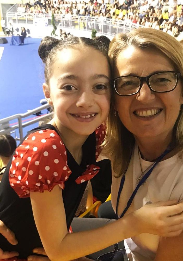 Ginevra Pascarella con la tecnica Elena Bétemps
