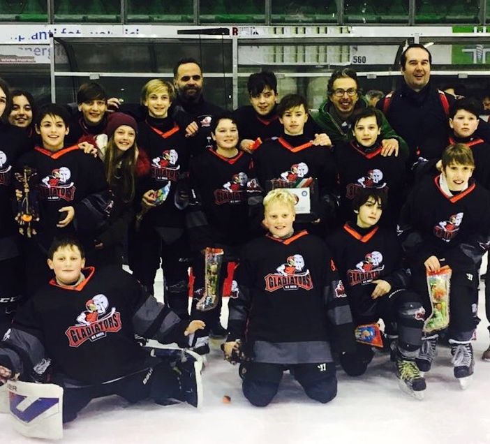 La squadra Under 14 dei Gladiators