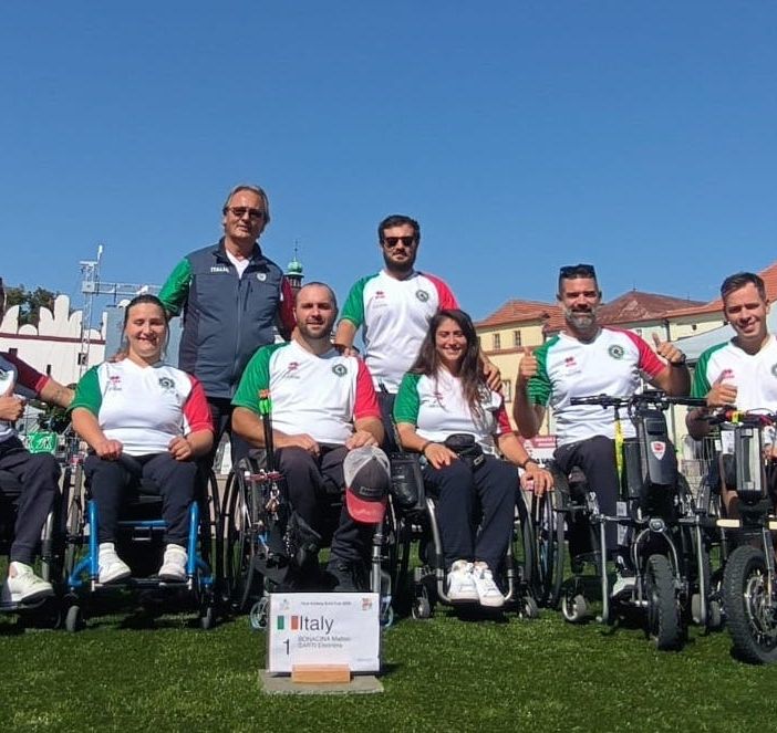 La Nazionale Para-Archery domina a Nove Mesto
