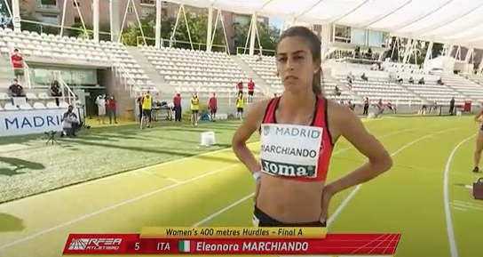 Eleonora Marchiando a Madrid