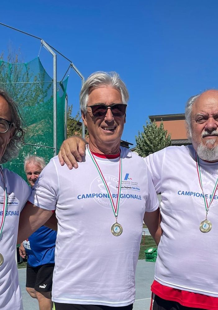 Atletica: A Borgaretto  i Mastre VìCalvesi dettano legge