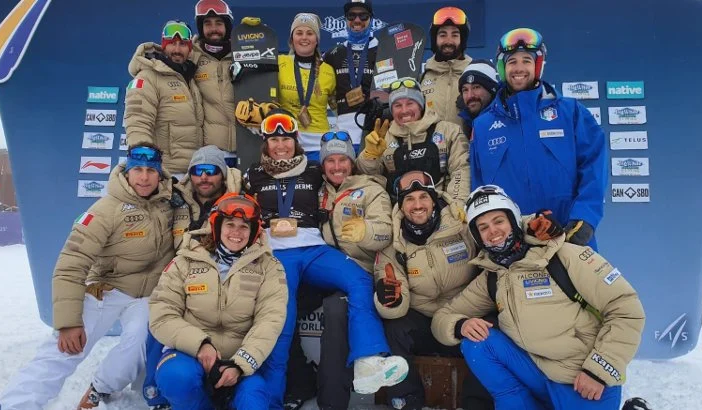 Italia in cima al mondo nello snowboard: primo storico posto nella classifica per nazioni
