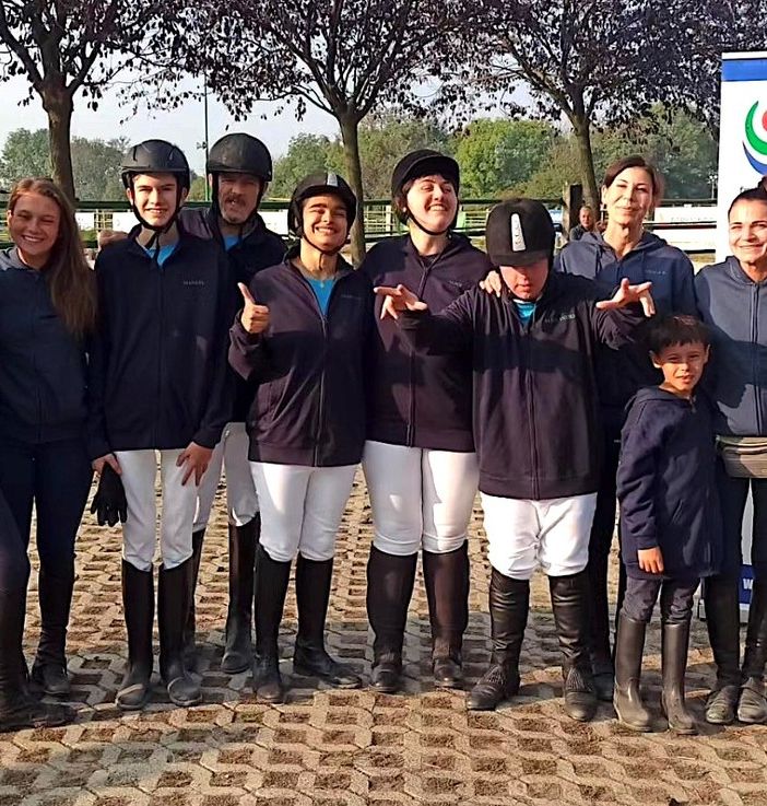Equitazione: L' Avres conqusta il terzo posto nel campionato Italiano FISDIR
