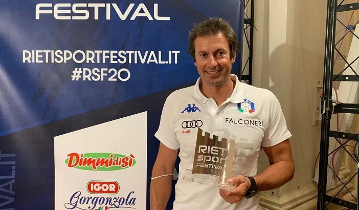 Simone Origone, stella del Rieti Sport Festival