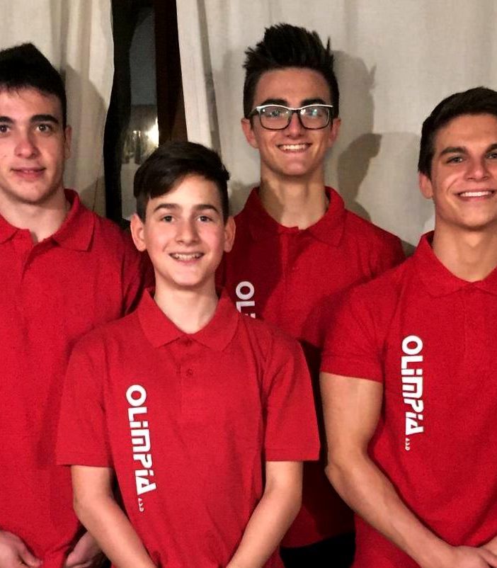 Alessandro Arosio, Lorenzo Mattana, Tommaso Morra Di Cella e Samuele Gallo