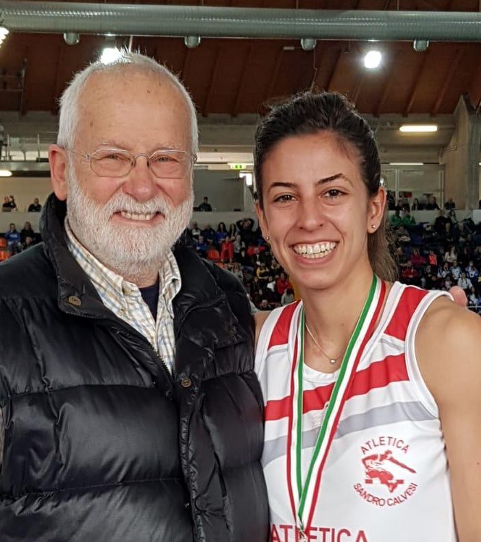 Eddy Ottoz con Eleonora Marchiando