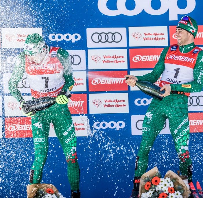 Festa sul podio per i campioni valdostani