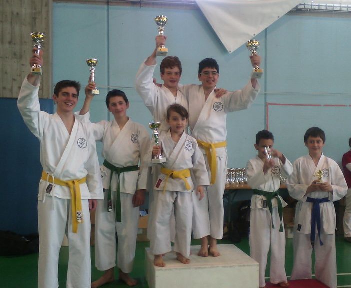 KATA: Sakura Karate-Do di Verres medagliata a Caluso