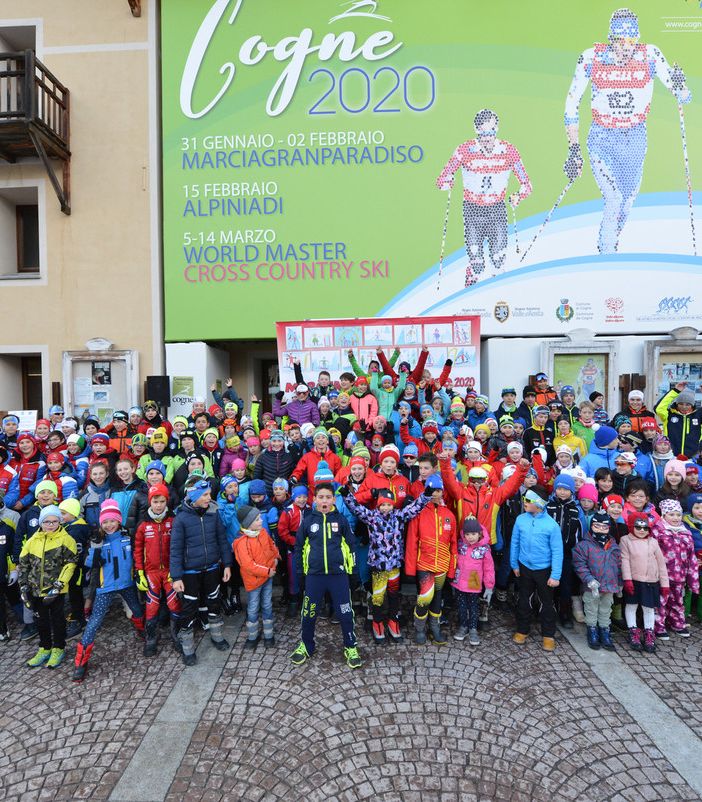 MARCIAGRANPARADISO: Quasi 400 giovani in festa per la Mini Marcia A Cogne anche il Vitalini Nordic Speed Contest