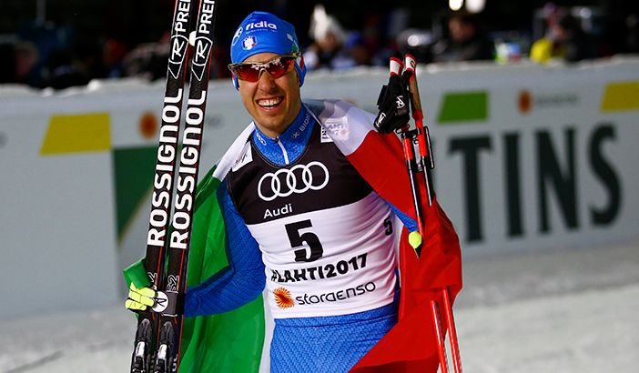 FEDERICO PELLEGRINO E' IL CAMPIONE DEL MONDO DELLA SPRINT. L'ITALIA TORNA ALL'ORO INDIVIDUALE DOPO 12 ANNI