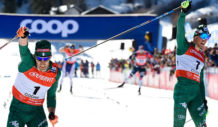 COPPA MONDO FONDO COGNE: Pellegrino e De Fabiani rivedono la loro splendida gara