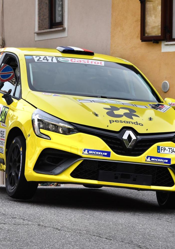 Rally: Corrado Peloso nel Campionato Italiano Rally Asfalto con la Clio Rally5