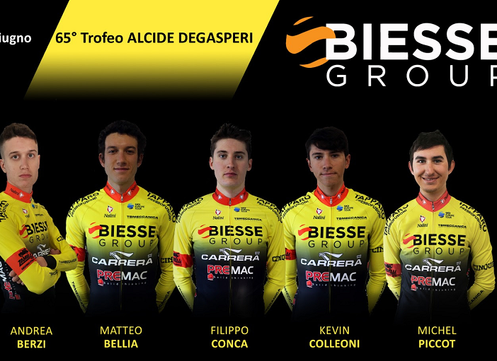 Ciclismo: Michel Piccot al Trofeo Alcide De Gasperi