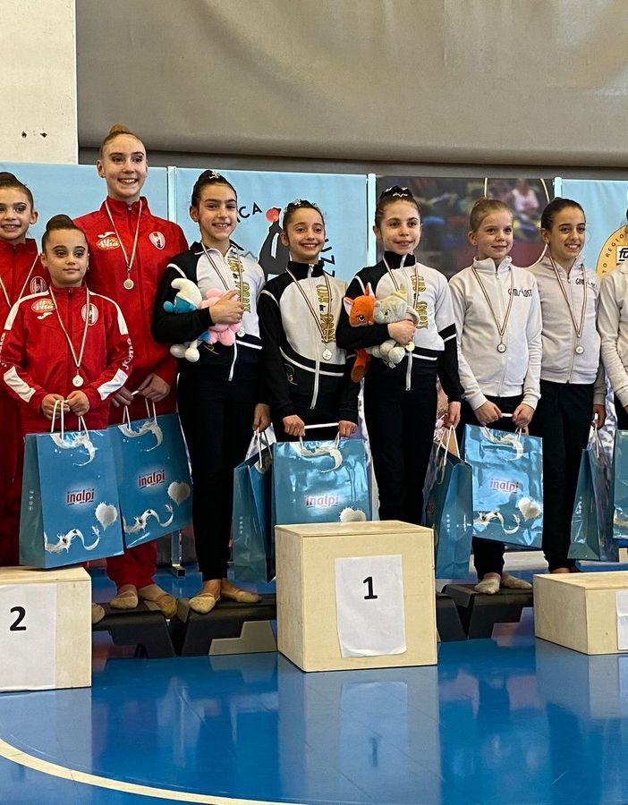 Ginnastica Ritmica: il Club des Sports riparte con due successi e un secondo posto in serie D